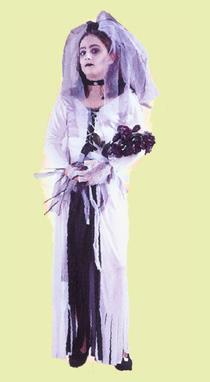 Skeleton Bride Childs Costume