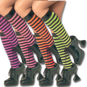 Stripe Knee High Socks