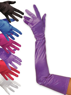 Satin Gloves:Shoulder