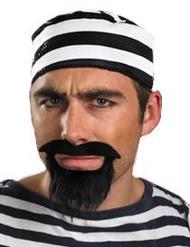 Prisoner Mustache And Beard