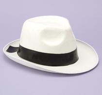 White Gangster Hat