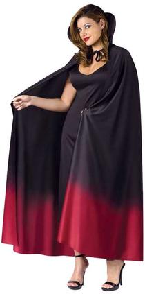 Ombre Vampire Adult Cape