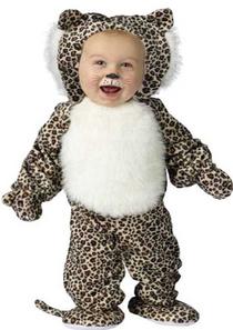 Toddler Cuddly Leopard Costume