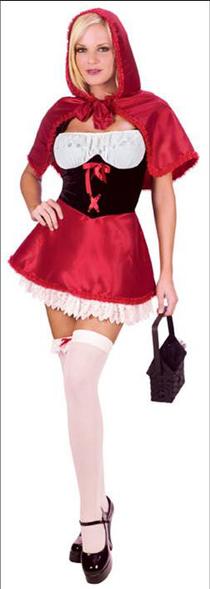 Sweet Red Ridding Hood Adult Costume