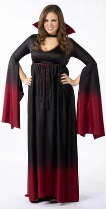Plus Size Vampiress Blood Costume