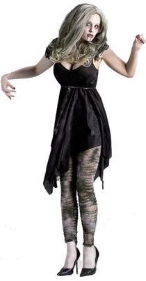 Night Zombie Woman Adult Costume