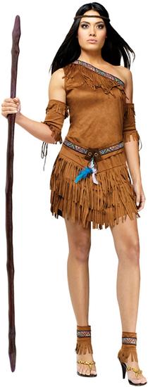Pow Wow Native American Adult Costume