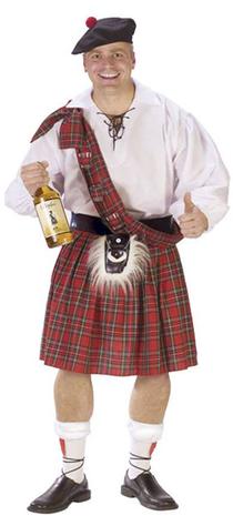 Big Schot Scot Adult Costume
