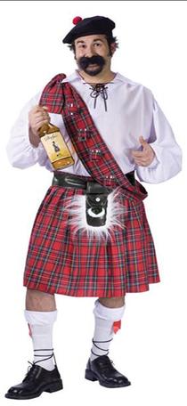 Plus Size Big Shot Scott costume — fits chest size 48–53