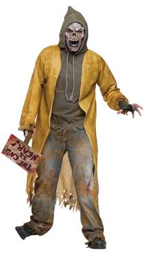 Street Zombie Adult Costume
