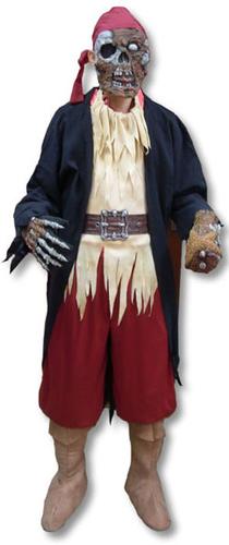 Disfraz de pirata zombie para adulto 