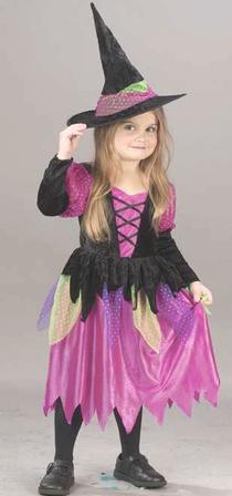 Rainbow Witch Toddler Costume