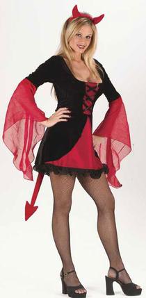 Sweet And Sexy Devil Adult Costume