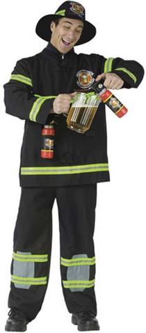 Fill Er Up Fireman Adult Costume