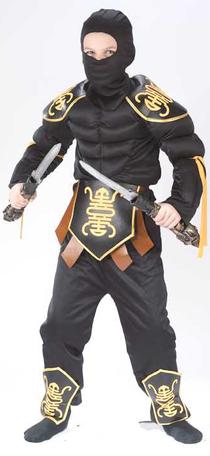 Child Muscle Ninja Warrior Costume