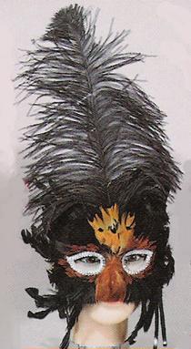 Fancy Feather Mask - C