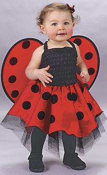 Disfraz de Lady Bug para niños pequeños