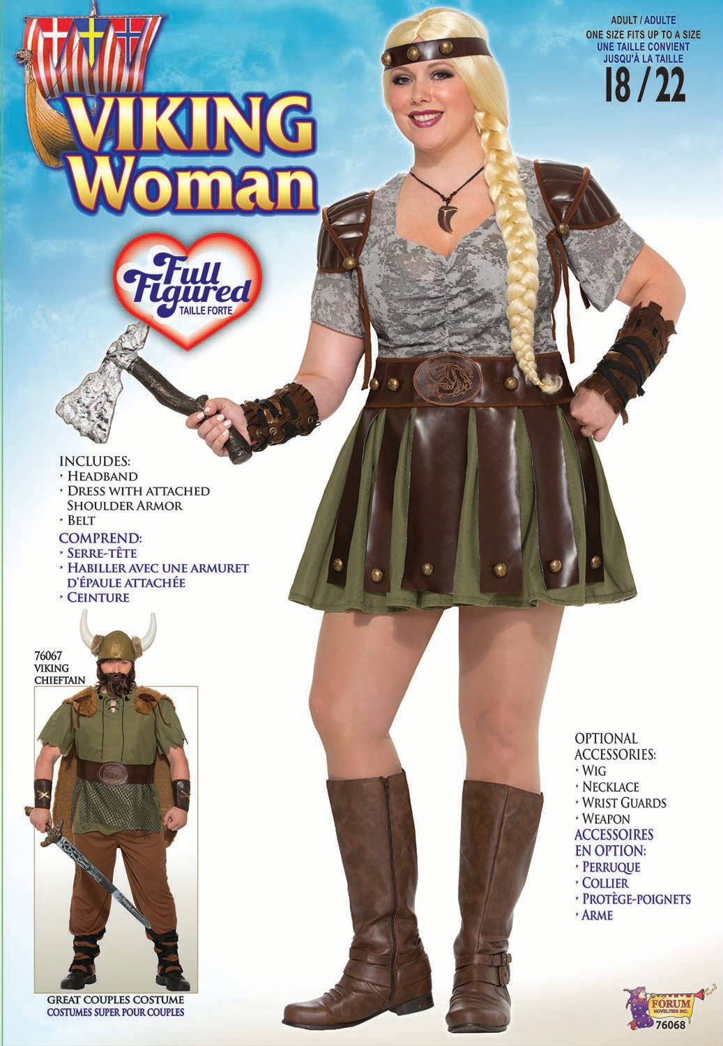 Viking Woman Plus Size