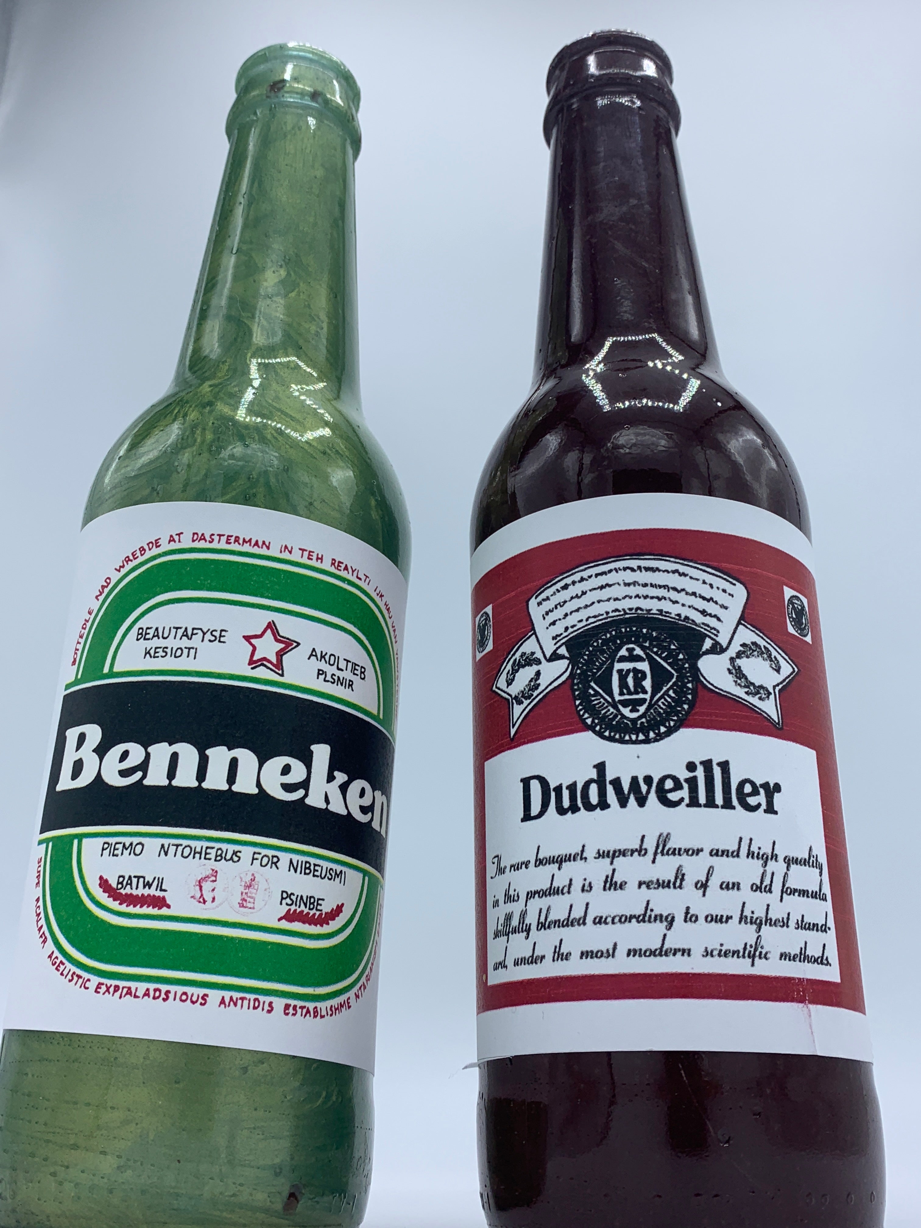 Breakaway Beer Bottles