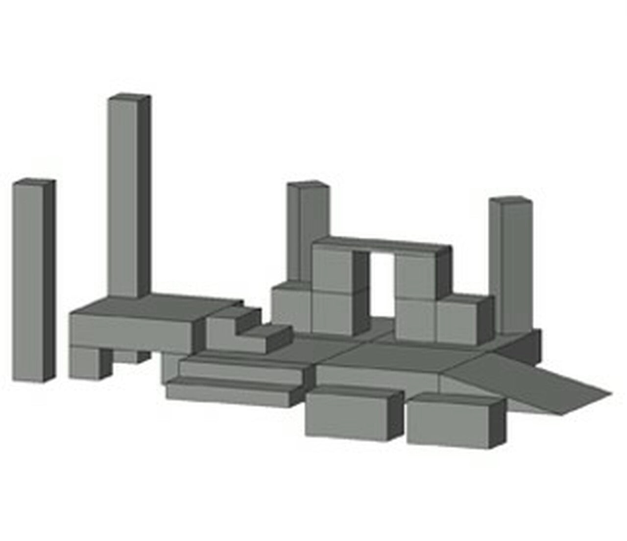 Table Top Scenic Design: Junior Modular set (Stage Planning & Design)