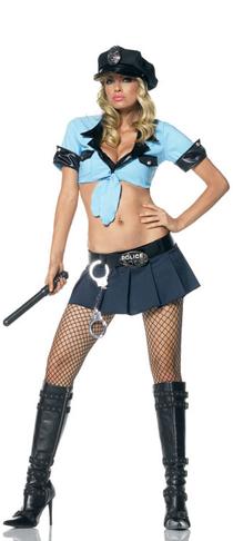 Super Sexy Officer Frisk Me Costume