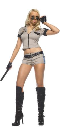 Sexy Strip Search Sheriff Costume