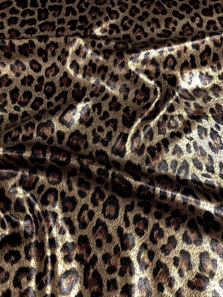 Shiny Leopard Print