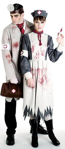 Adult Ghost Medical Costume