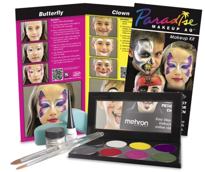 Paradise Face Painting - Kit de maquillaje premium - KMP-FPK