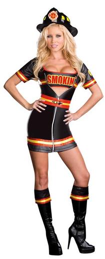 Sexy Smokin Hot Fire Fighter Costume