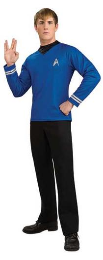 Deluxe Blue Star Trek Shirt (Spock)