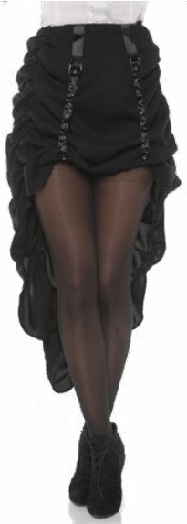 UNDERWRAPS Women's Steampunk Costume Skirt - Black