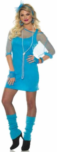 Totally 80's - Neon Blue Costume