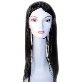 Thick Black Witch Wig