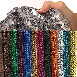 Sequin Stretch Knit Cloth