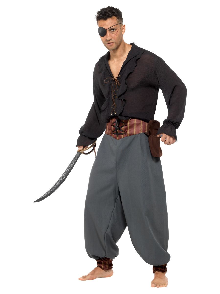 Pantalones de cazadora pirata 