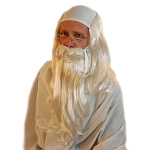 Father Time Wig Set