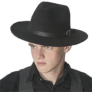 Deluxe Felt Trilby Hat