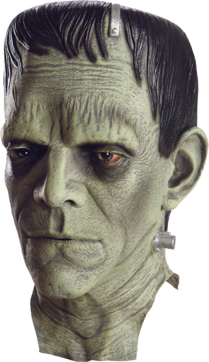 Máscara de cabeza Frankenstein Deluxe para adulto