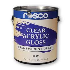 Rosco Acrylic Glaze Clear Gloss