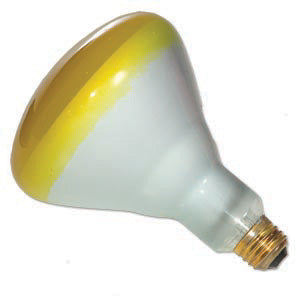 120W BR40 Colored Flood Yellow