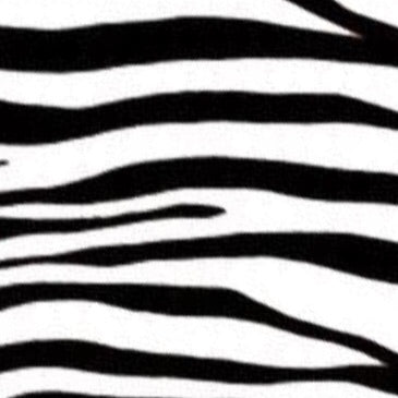 Zebra Stretch Tricot Spandex