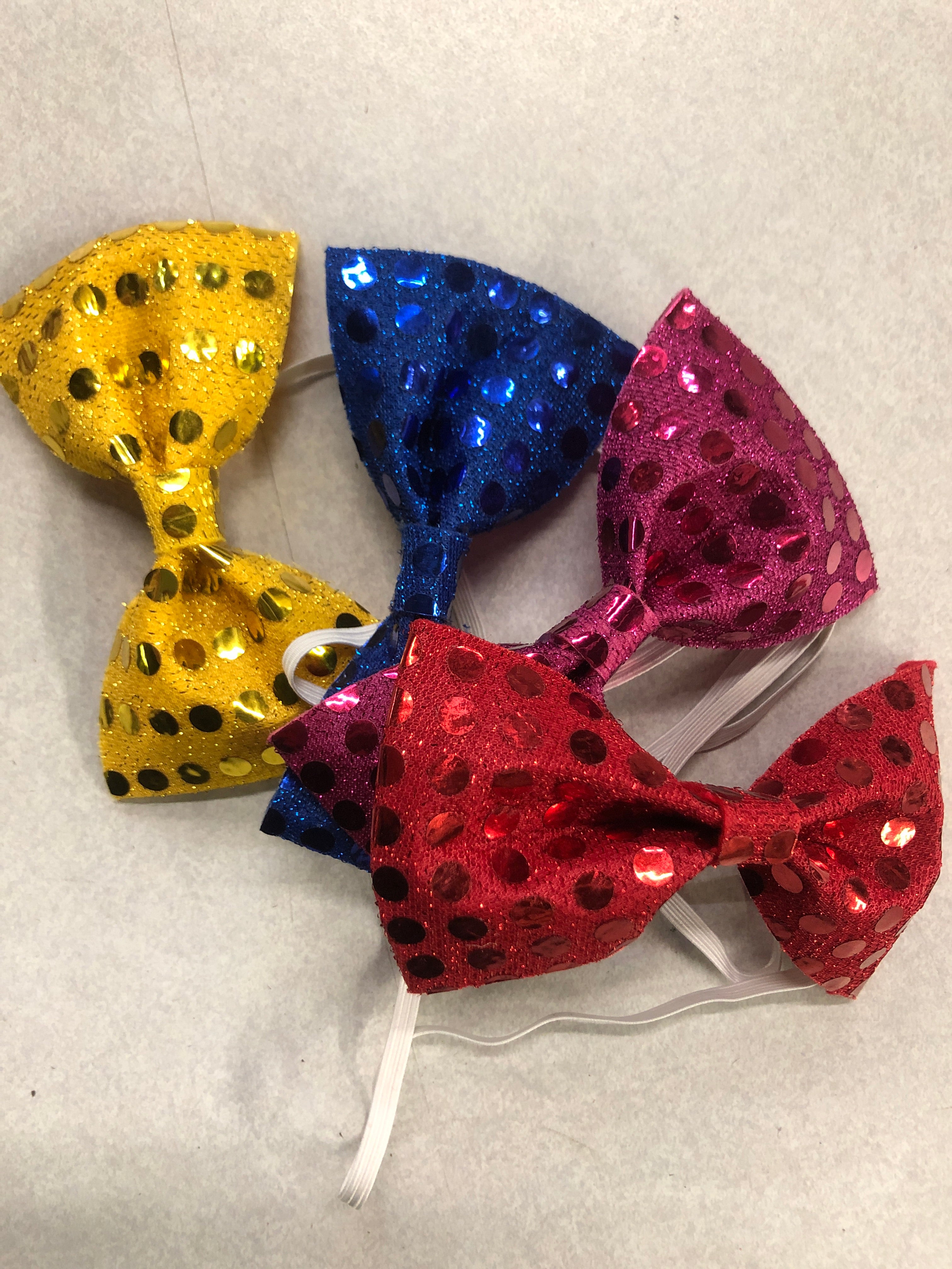 Sequin Bow Tie (Assorted colors)