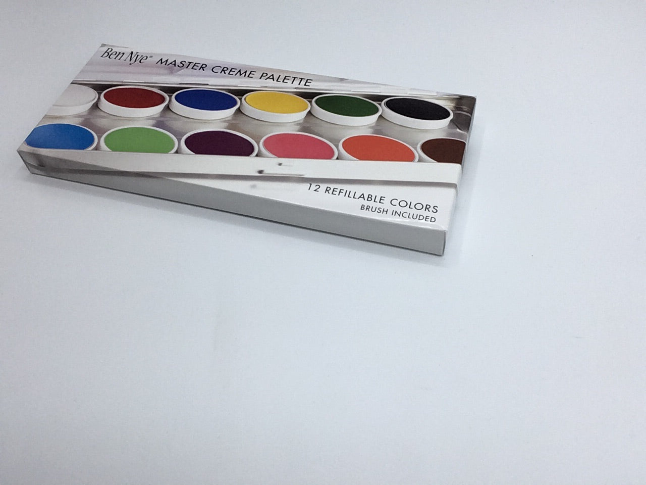 Master Creme Palette 1.69oz./48gm., 12 Colors (Metal Palette) - LKP-12