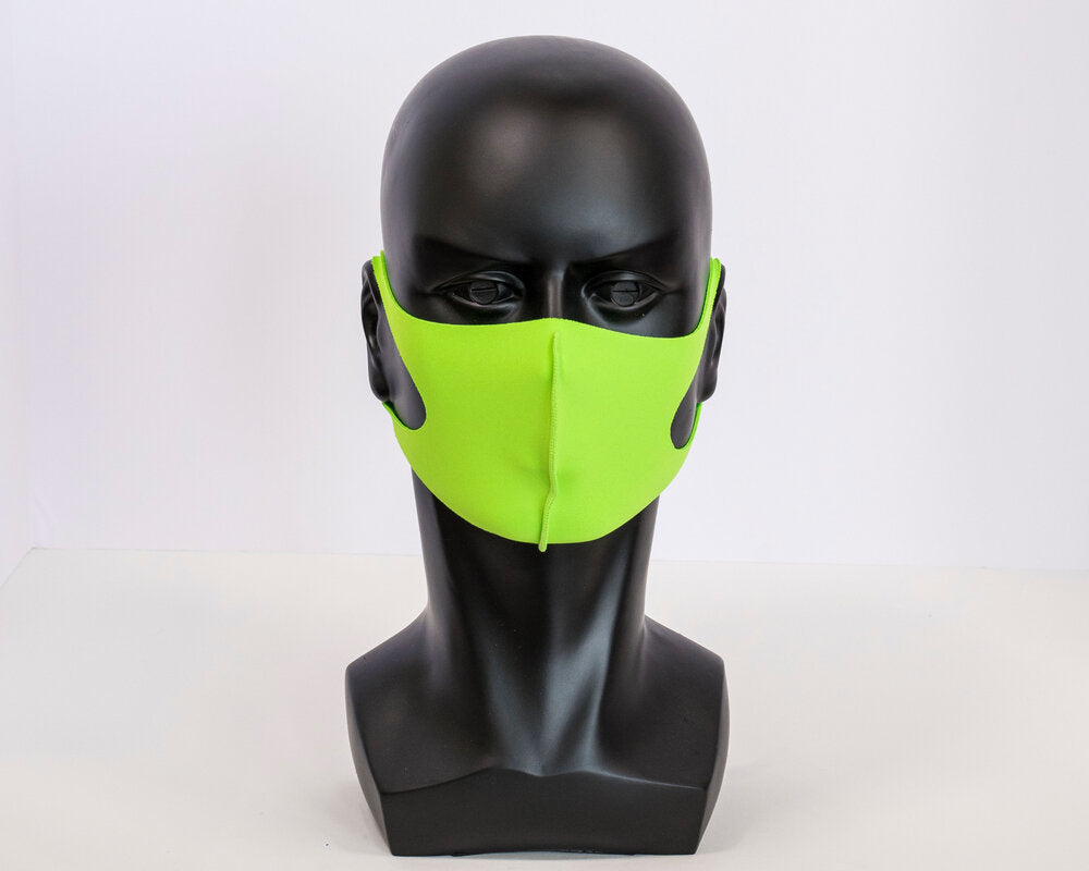 Solid Color Neoprene Breathable Antimicrobial Face Masks